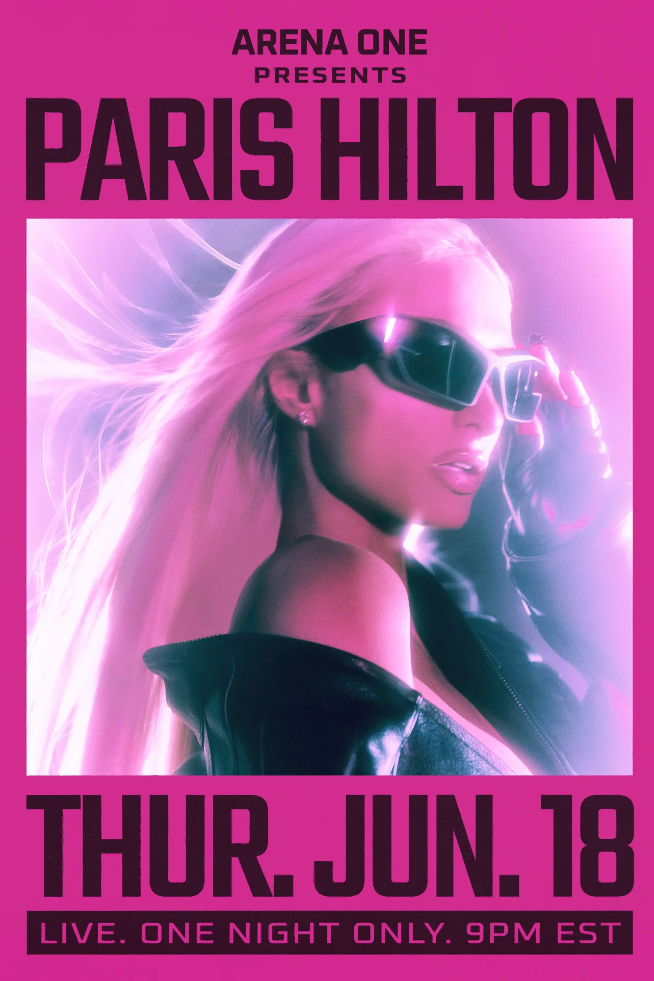 PARIS HILTON live in cinema