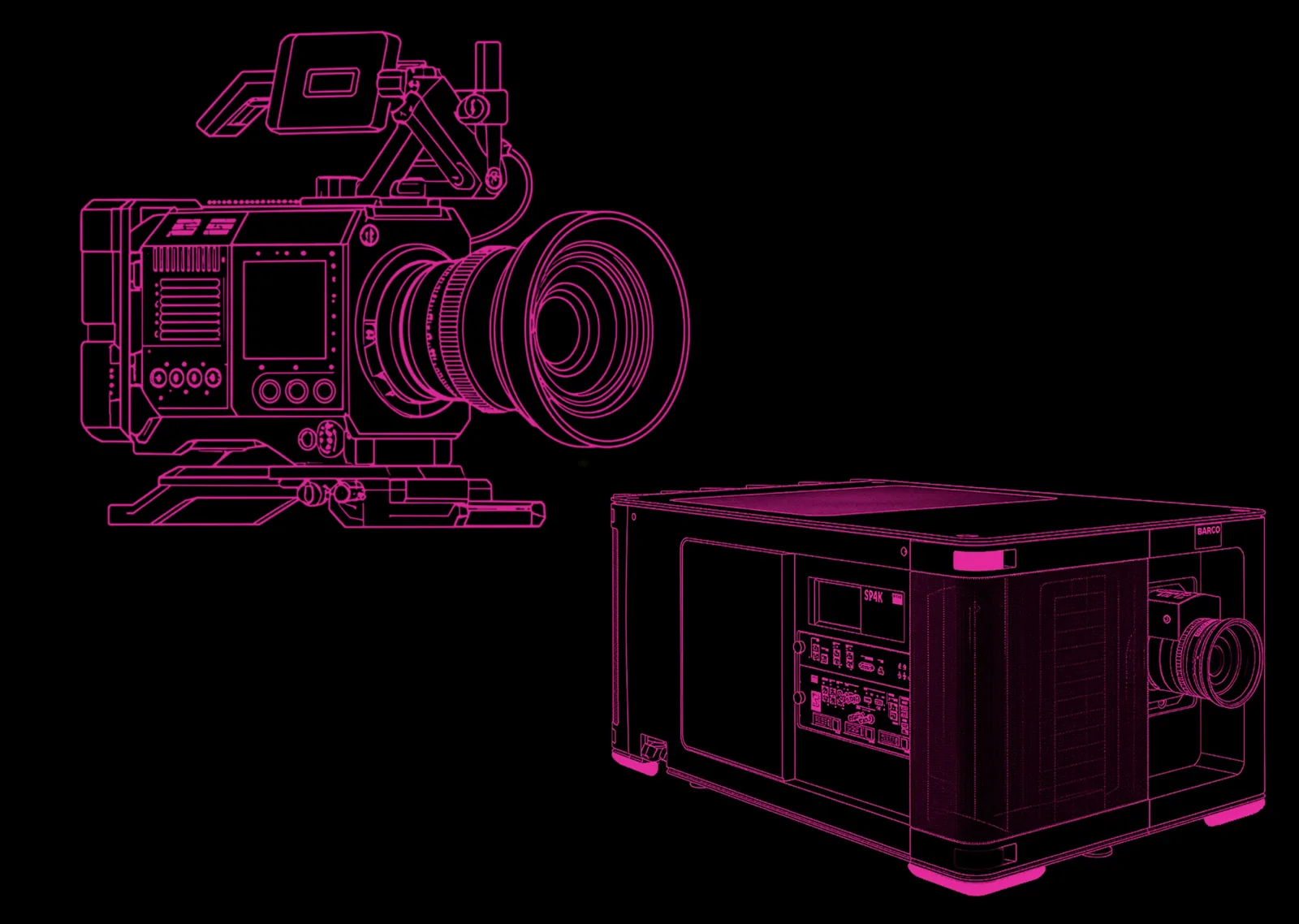 Arena One Live Cinema format — visuals